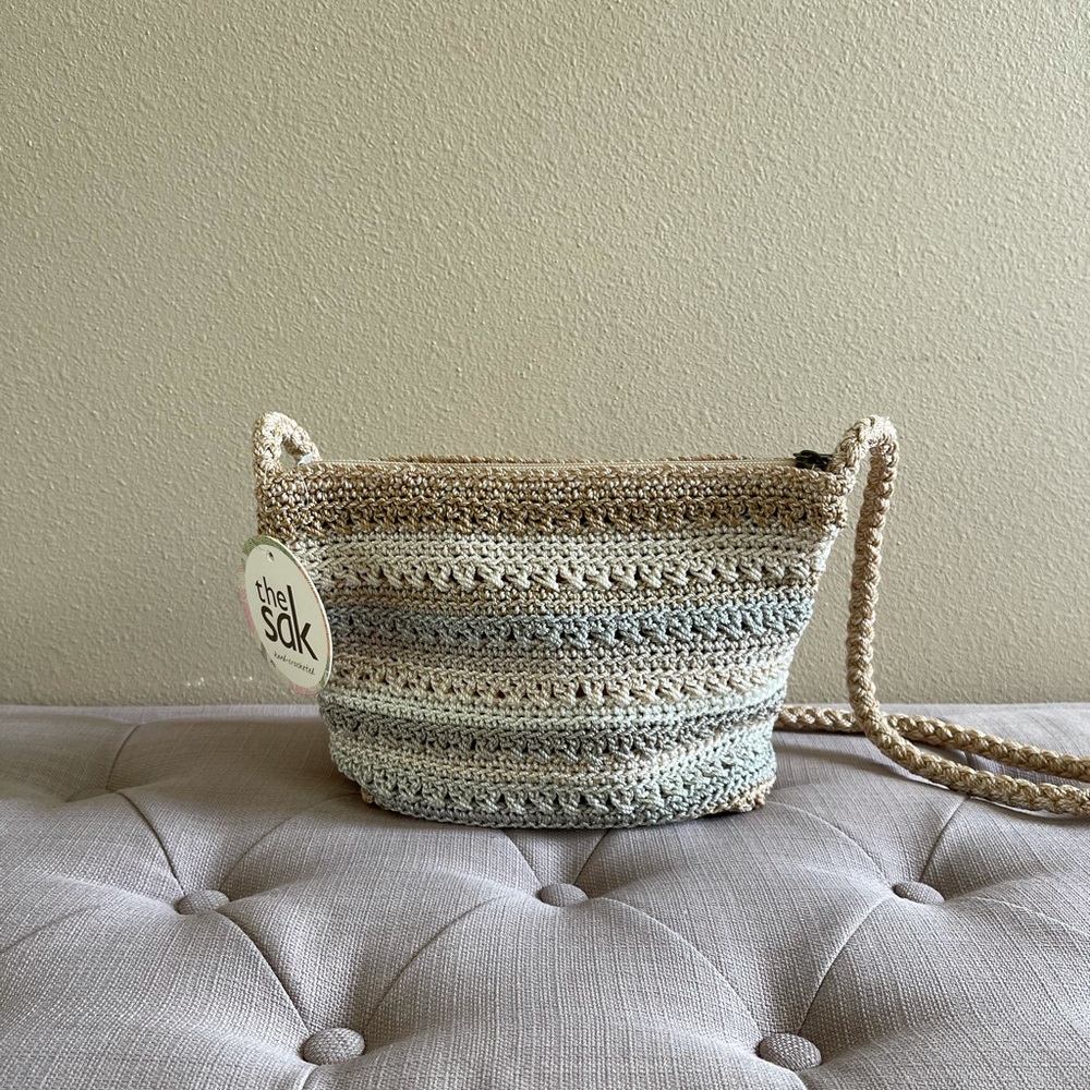 NWT The Sak Crocheted Crossbody - Picture 1 of 8